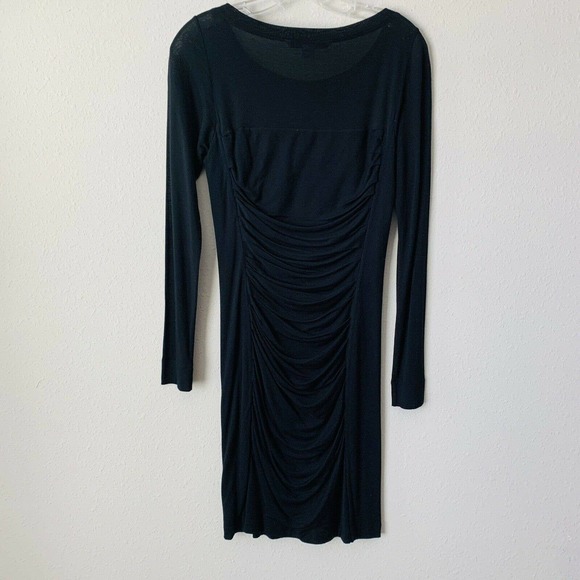 Diane Von Furstenberg Lerosa Ruched Straight-Side Jersey Dress - Picture 5 of 5